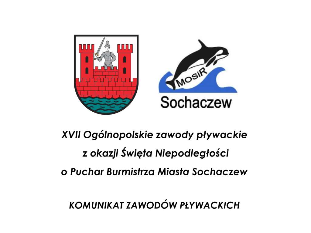 XVII Ogólnopolskie zawody pływackie z okazji Święta Niepodległości o Puchar Burmistrza Miasta Sochaczewa