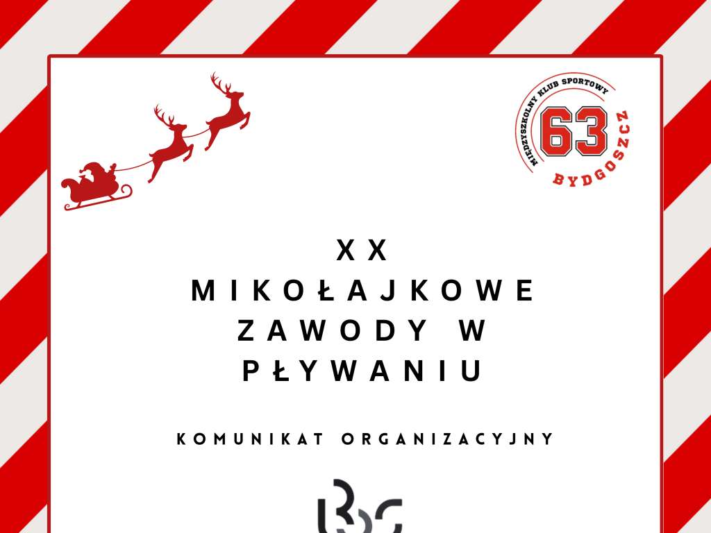 XX Mikołajkowe Zawody w Pływaniu