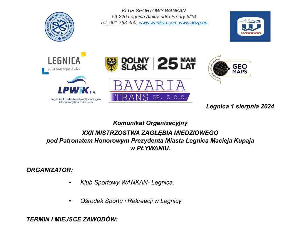 XXII Mistrzostwa Zagłębia Miedziowego