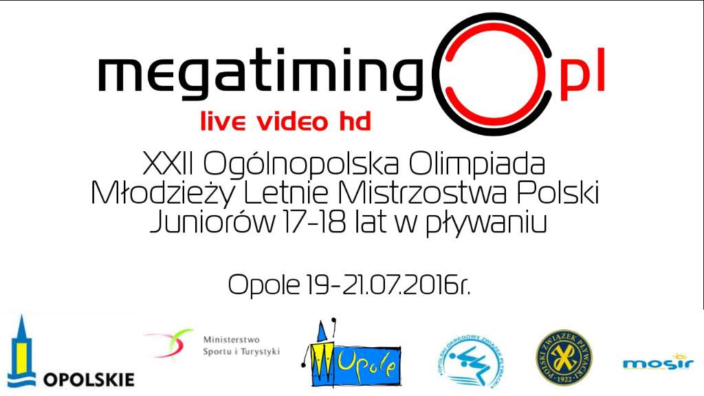 XXII Ogólnopolska Olimpiada Młodzieży Letnie Mistrzostwa Polski Juniorów 17-18 lat w pływaniu