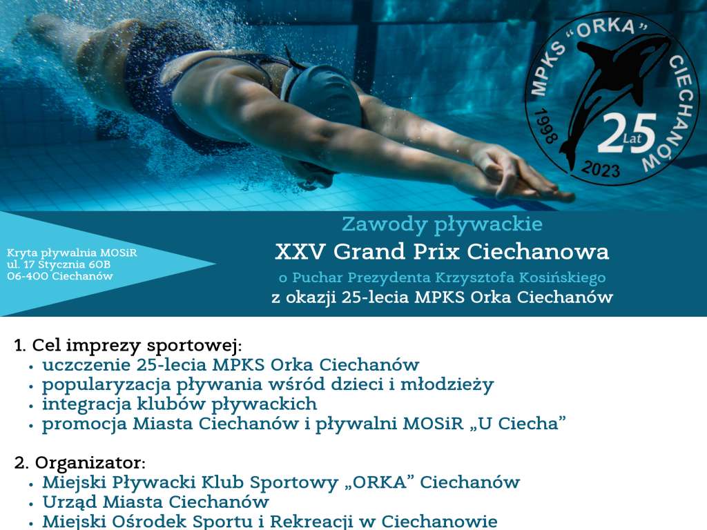 XXV Grand Prix Ciechanowa o Puchar Prezydenta Krzysztofa Kosińskiego z okazji 25-lecia MPKS Orka Ciechanów