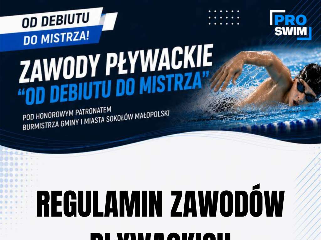 Zawody Pływackie Od Debiutu Do Mistrza