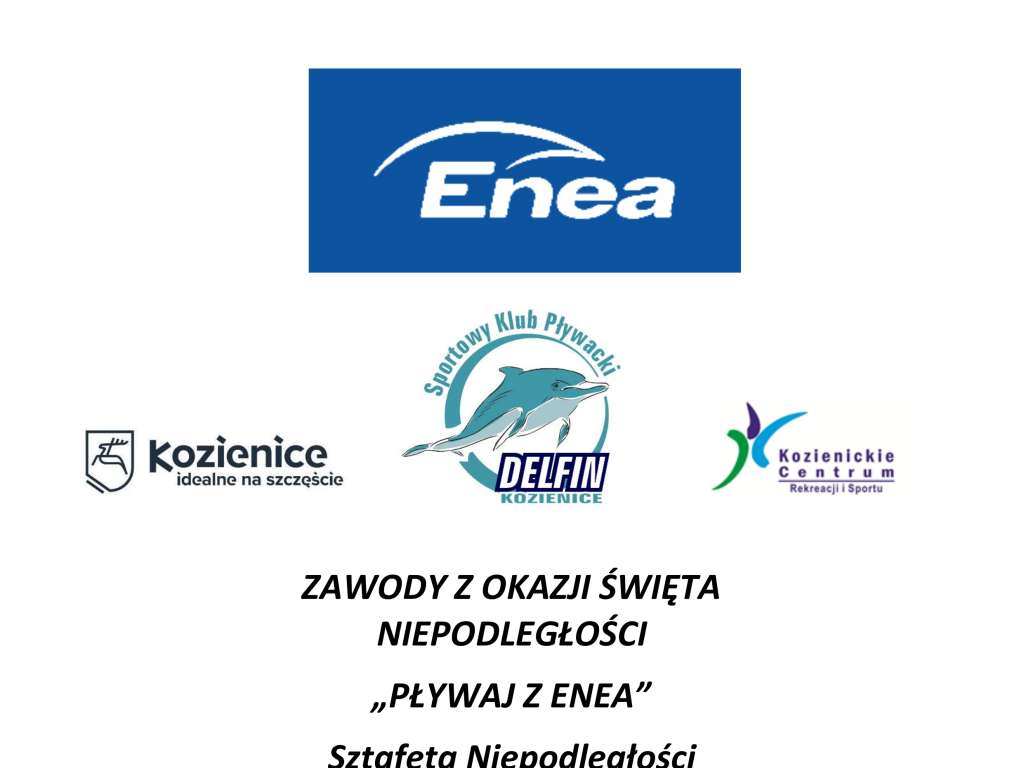 Zawody z okazji Święta Niepodległości Pływaj z ENEA  Sztafeta Niepodległości