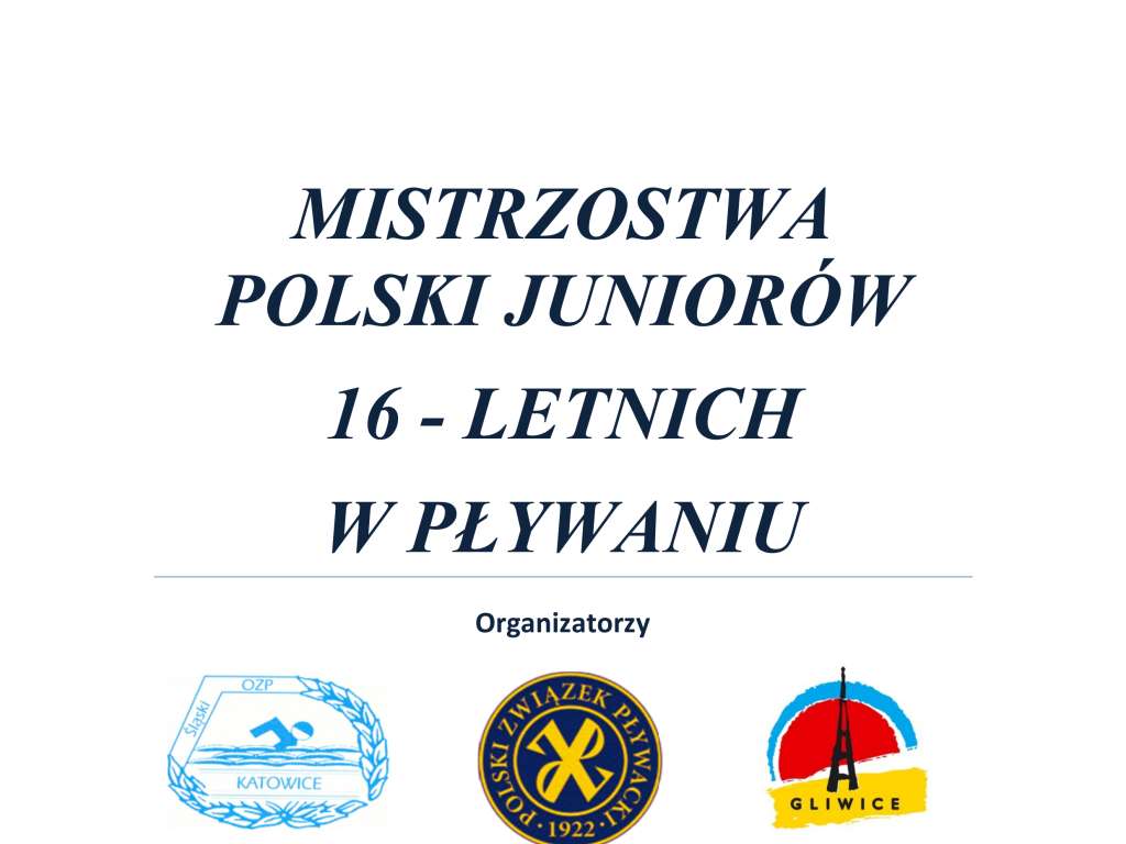Zimowe Mistrzostwa Polski Juniorów 16 lat