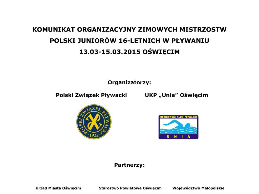 Zimowe Mistrzostwa Polski Juniorów 16 lat