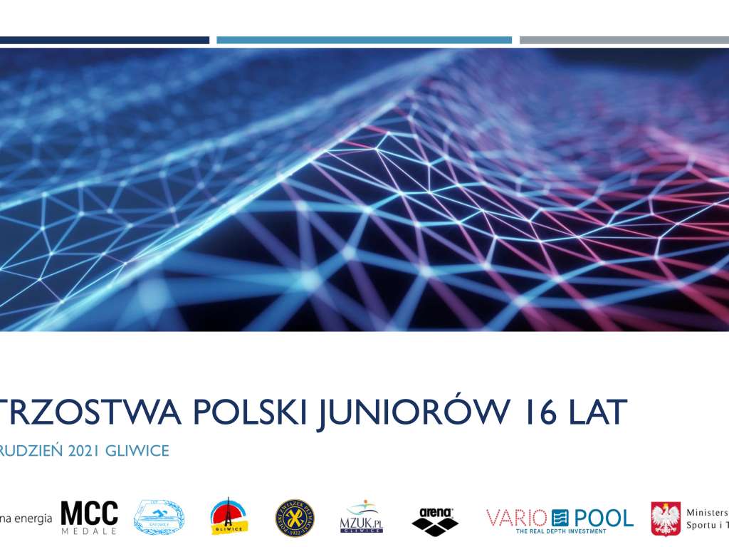 Zimowe Mistrzostwa Polski Juniorów 16 lat w pływaniu