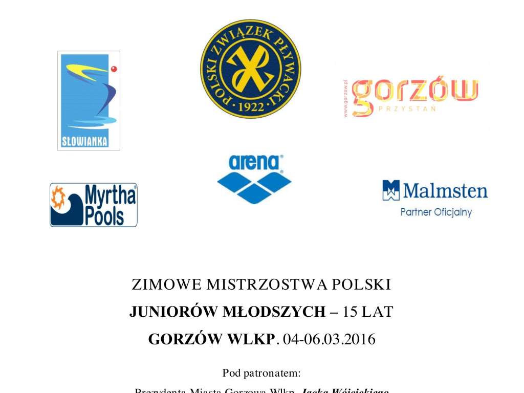 Zimowe Mistrzostwa Polski Juniorów Młodszych 15 lat