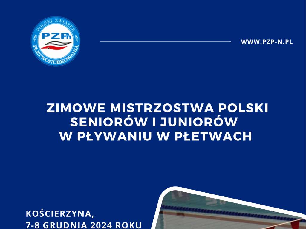 Zimowe Mistrzostwa Polski Seniorów i Juniorów w pływaniu w płetwach