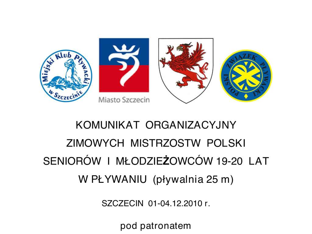 Zimowe Mistrzostwa Polski Seniorów i Młodzieżowców 19-20 lat