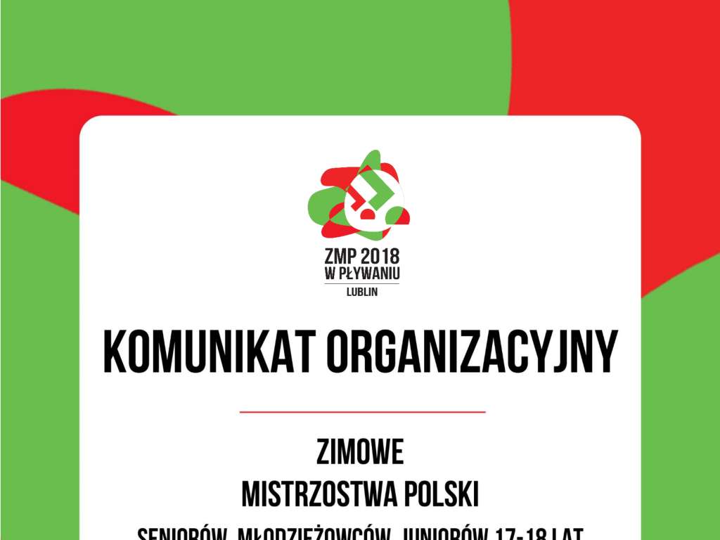 Zimowe Mistrzostwa Polski Seniorów, Młodzieżowców, Juniorów 17-18 lat