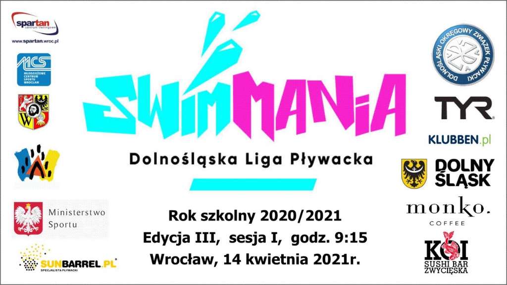 ZMIANA TERMINU! Swim Mania edycja III sezon 2020/2021